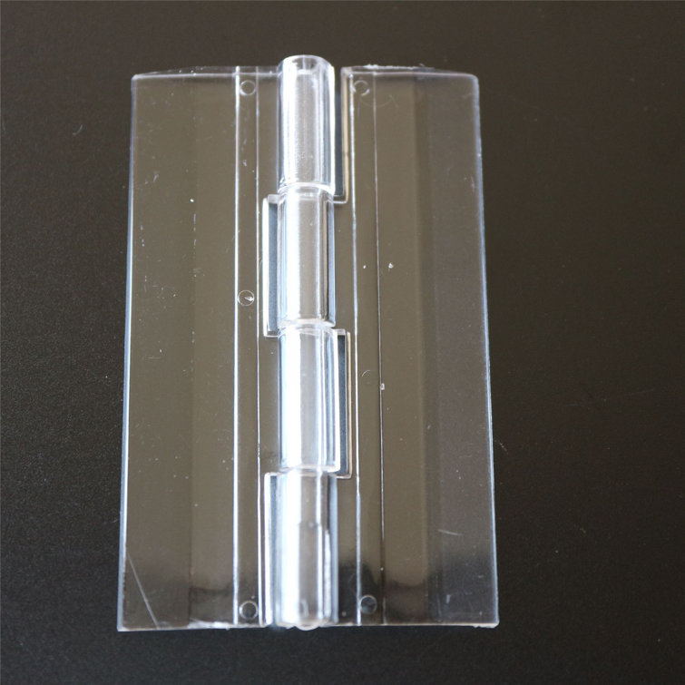Symple Stuff Transparent Clear Plastic Acrylic 100mm Continuous Piano